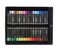 HEEPDD Set di pastelli Morbidi, 24/12/36 Colori Set Pastello Rotondo Olio Kit Scuola Stick artisti Assortiti(36 Colori)