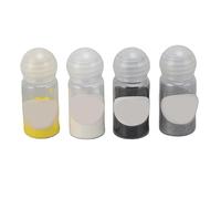 HEEPDD Set di Polvere di Goffratura Giallo Bianco Argento Bianco, Migliora il Fascino Visivo, Varie Opzioni di Colore, Tecnologia di Attivazione del Calore, Ampia Applicazione Adatto