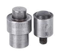 HEEPDD Set di Stampi per Occhielli, Punzonatrice Manuale per Occhielli da 3 Mm a 20 Mm, per Rivetti con Chiusura a Scatto, Pressa Manuale in Acciaio 45# per Riparazione Bagagli, Scarpe da (45#