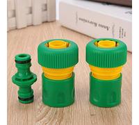 HEEPDD Set di Strumenti Giardino 3 Pezzi 3/4 Adattatore per Connettore Rapido per Tubo Flessibile, Marchio Strumento di Riparazione del Tubo Giardino per la Casa Usi Forniture di Giardinaggio