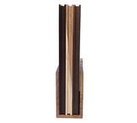 HEEPDD Set di Taglieri per Libri, 3 Pezzi, Taglieri in Legno a Forma di Libro con Supporto, da Decorativi per Esposizione di Salumi, Pane, Frutta, Verdura