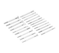 HEEPDD Set di Timbri per Pelle con Strumenti per Intagliare Modelli, Materiale in Lega di Zinco, Punzoni per Modelli da 20 Pezzi per Artigianato in Pelle Fai da Te e Principianti Nan