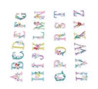 HEEPDD Set di Toppe Ricamate con Alfabeto, Toppe Termoadesive da Cucire in Cotone Alte 1,5 Pollici con 26 Lettere per Abbigliamento, Giacche, Cappelli, Borse, Riparazioni, Progetti di Artigianato