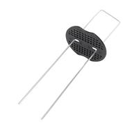 HEEPDD Set Paesaggistico da Giardino da Giardino 40pcs, Pali di Ferro a Forma di U per Tessuto da Prato per Spilli di Terra per Patio per la Barriera o Taglio in Tessuto Nan