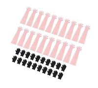 HEEPDD Set per Boschetti da Campo, in Nitrile PE Durevoli, Kit Essenziale per la Lavorazione dei Cervi, 24 Paia Complete per Cacciatori e Pulitori di Selvaggina