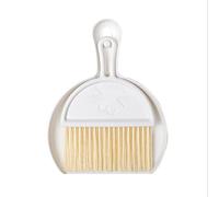 HEEPDD Set Piccolo di Scopa e Paletta, Formato Mini, Efficace Rimozione della Polvere, Perfetto per le necessità Quotidiane di Uffici e Scrivanie (WHITE)