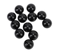 HEEPDD Sfere Decorative Sfera per Meditazione Display Decorativo Yoga con Superficie Liscia Colori Vivaci Trame Trasparenti Set di 12 Sfere di 25 Mm 1 Pollice Oggetti Raccolti