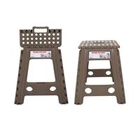 HEEPDD Sgabello Portatile, Sedia Pieghevole in Plastica con Superficie Antiscivolo, Ideale per Uso Domestico Ed Esterno, 29 X 22 X 45 Cm (#1)