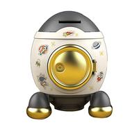 HEEPDD Ship Piggy Bank, Bancomat in Moneta per Risparmio Giocattolo Giocattolo in Moneta per la Casa Decorazioni per la Casa Decorazioni per Bambini per Bambini in Contanti per Bancono (Lussuoso