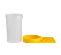 HEEPDD Sicuro e Facile da Bere un Mangiatore di Api di Plastica Trasparente per lo Strumento di Apicoltura per gli Amanti delle Api Gialle