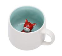 HEEPDD Simpatiche Tazze Nan per tè Cioccolata Calda Microonde Lavabili in Lavastoviglie per gli Amanti degli Animali Donne Uomini Compleanno Regalo di Natale Nan (Piccolo cavallo 3D)