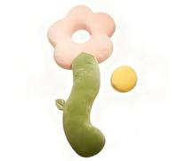 HEEPDD Simpatico Cuscino Lungo a Forma di Fiore, Morbido Cuscino in Peluche per il Massimo Comfort Durante il Sonno, Perfetto Compagno per il Pisolino per la Camera da Letto e i Tessili per la Casa