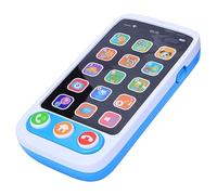 HEEPDD Smartphone Elettronico, Giocattolo per Bambini, Plastica di Alta qualità, Funzione di Racconto, Portatile Leggero, Adatto per Smartphone Elettronico da 6 a 36 Mesi, Musica Leggera Colorata