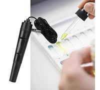 HEEPDD Sonda Elettrodo PH Portatile, Sensore PH Rimovibile, Misurazione Accurata del con Cavo per Test della qualità dell'acqua all'aperto