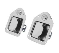 HEEPDD Sostituzione, Design di Rivetti Ciechi Slick in Acciaio Inossidabile con Chiavi Ampia Applicazione per Camion RV Trailer UTV ATV Box Truck Tool Box Lock Tool Lock Sostituzione della Serratura