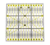HEEPDD Sovrani di Costruzione Righello di Cucitura, Regola del Taglio Quadrati di Strumenti Acrilici, Materiale Trasparente per Accessori di Abbigliamento di Misurazione Accurati