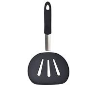 HEEPDD Spatola Rotonda Larga, Spatola Flessibile in Silicone con Nucleo in Acciaio Inossidabile per Pancake Uova Pentole Antiaderenti, Manico Ergonomico Antiscivolo, Lavabile in