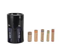 HEEPDD Specie Counter Specie Sorter Holder 5 in 1 Organizzatore di Modifiche Manuali per lo Spazio per Noi Specie Pennies Nickels Dimes Dims Dollar con Design Compatto Rugged Plastic