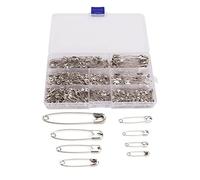 HEEPDD Spille da Balia 460 Pezzi 7 Misure Materiale in Ferro Robusto Riutilizzabile Multifunzione per Cucito Artigianato Lavori Manuali Coperte Ornamenti di Abbigliamento