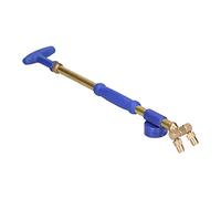 HEEPDD Spruzzatore da Giardino, Spruzzatore a Bottiglia con Doppi Ugelli G3/4 Filettatura Femmina, Manico Antiscivolo Asta Telescopica in Rame, per Irrigazione Agricola del Prato da