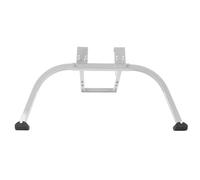 HEEPDD Stabilizzatore per Scale, Design con Barra a T in Acciaio con stabilità Migliorata per la Pulizia delle Grondaie del Tetto e la Verniciatura degli Edifici (Grigio argento)