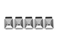 HEEPDD Stampo Base per Scatola per Inclusione di Campioni da 5 Pezzi, Cassetta Pratica per la Lavorazione dei Tessuti da Laboratorio in Acciaio Inossidabile per la Gestione dei