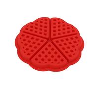 HEEPDD Stampo in Silicone, Buona elasticità, Facile Demoulding, Waffle per Fare Budini, Torte, Cioccolatini, Candele Nan (Modello d'amore 51068 a 5 segmenti)
