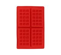 HEEPDD Stampo in Silicone, Buona elasticità, Facile Demoulding, Waffle per Fare Budini, Torte, Cioccolatini, Candele Nan (4 rettangolo dell'azienda 51060)