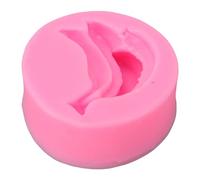 HEEPDD Stampo in Silicone per Fondente Stampo in Silicone per Banane, Facile da Pulire Versatile e Flessibile Antiaderente a Forma di Frutta per Feste a Tema Compleanni Divertimento in Famiglia e