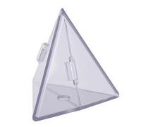 HEEPDD Stampo per Frutta a Forma Geometrica, Traspirante e Trasparente, | Chiusura a per frutti giovani delle dimensioni di un pollice, forma a stella a forma di cuore quadrato, plastica per il