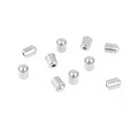 HEEPDD Stantuffo a Sfera in Acciaio Inossidabile, Viti a Sfera X 7 Mm Set di Pistoni a Molla con Innesto a Pressione per Dispositivi Meccanici Utensili Pneumatici Morsetti Stampi Macchinari