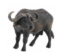 HEEPDD Statuetta di Bufalo Modello Animale Realistico con Lavorazione Dettagliata in Plastica ABS da 3 Pollici per Decorazioni per la Casa e attività di Apprendimento Che Ispirano la creatività