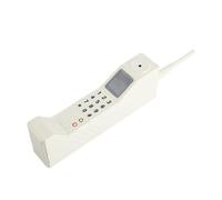 HEEPDD Statuetta Ornamento retrò per Telefono Cellulare, Materiale in Ferro, Stile Vintage, 4 X 7,3 X 31,3 Cm, Decorazioni per la Casa e Oggetti di Scena per Film, Decorazione Quotidiana (WHITE)