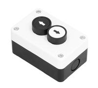 HEEPDD Stazione di Commutazione a Pulsante SGKJ 2N per Circuiti di Controllo Automatico e, Switch Down, Cover ABS, Valutazione IP32 per Circuiti di Controllo Automatico e, Switch Down, Cover ABS,