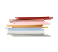 HEEPDD Stick di Colla a Caldo da 21 Pezzi 7x200 Mm, Resina Epossidica, Bastoncini Adesivi Colorati per Lavori Domestici e Riparazioni