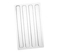 HEEPDD Strisce Paraurti Autoadesive, Protezione in Silicone Anti-Collisione Trasparente per Maniglie, Ante di Armadietti e Frigoriferi, con Riduzione del Rumore e Design Trasparente