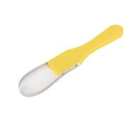 HEEPDD Strumento di Erbacce Manuale del Ciclo di Ferro per Erbacce e Piantagioni Rapide - Weeder a Loop a Mano Compatto per Piccoli Giardini (Yellow)