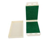 HEEPDD Strumento per Pulire la Tastiera della Chitarra, Strumento per Pulire le Corde 2 in 1, a 360 Gradi, per Basso Elettrico Acustico, Kit di Manutenzione Portatile con Impugnatura