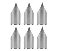 HEEPDD Strumento per Risvolto da Cucito, Protezione per le in Acciaio Inossidabile con Design a Spinta per Cucire Quilting, 6 Pezzi per Uso Domestico