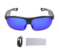 HEEPDD Sunglasses, Open Ear, Lenti Polarizzate, Telaio Ultraleggero TR90 | Streaming wireless Bluetooth 5.3, chiamata vocale di 4 ore, ricarica Pogo Pin magnetica, corsa in bicicletta sportiva