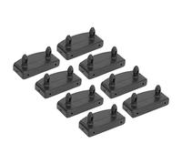 HEEPDD Supporti per Doghe da 20 Pezzi, Tappi Terminali in Plastica Premium per Supporto Stabile della Struttura del Letto, Installazione Semplice, con 20 Accessori per Mobili per
