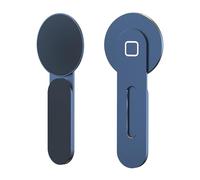 HEEPDD Supporto Magnetico per Telefono Portatile, Supporti per Laptop Force Supporto Laterale per Telefono Portatile in Lega di Alluminio con Tecnologia, per IOS 12 13 e Monitor di Computer, (BLUE)