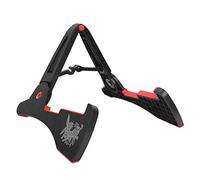 HEEPDD Supporto per Chitarra Pieghevole Resistente con una Cornice per Chitarra Portatile per Tutte le Dimensioni di Nero con Base Non Slitta