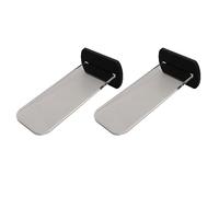 HEEPDD Supporto per Oggetti Espositore per Guantoni da Boxe in Acrilico, Confezione da 2, Supporto Verticale per Cimeli, 3,1x2,0x5,9 Pollici, Cancella necessità Quotidiane (Black)