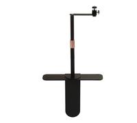 HEEPDD Supporto per Oggetto Supporto per Proiettore, Acciaio Legato, Girevole a 360 Gradi, Altezza Regolabile da 9,4 a 15,7 Pollici, Design Compatto per Treppiede Desktop per Casa e Ufficio (BLACK)
