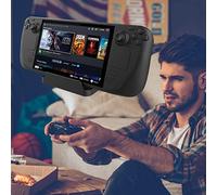 HEEPDD Supporto per Ponte Steam, Design Salvaspazio per Switch e Smartphone, 4,72 * 1,37 * 2,95 Pollici Compatibile con Vari Dispositivi Supporto per Ponte Steam, Cuscinetto in Silicone Antiscivolo,