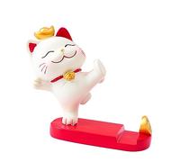 HEEPDD Supporto per Telefono da Tavolo, Materiale in Resina, Design a Fumetti, Supporto Mobile Regolabile per Uso da Scrivania, Ideale per Ufficio e Casa (Tipo 2)