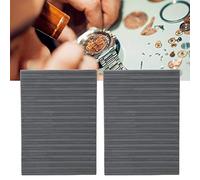 HEEPDD Tappetini Antistrip Tappetino Multifunzionale in Gomma per la Riparazione Dell'orologio 2 Pezzi Applicabile Scene: Produttori e Operatori di Riparazione