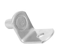 HEEPDD Tassello di Supporto per Mensola, Staffa in Metallo e Plastica, Hardware per Mensola di Facile Installazione per Armadi, Armadietti, Espositori