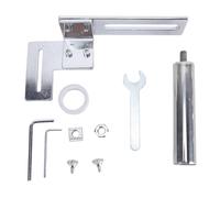 HEEPDD Telaio per Infilatura Elastica Automatica con Ruota Singola, Attacco per Supporto Elastico per Macchina da Cucire per Colletti Polsini in Vita, Compatibile con Macchine da